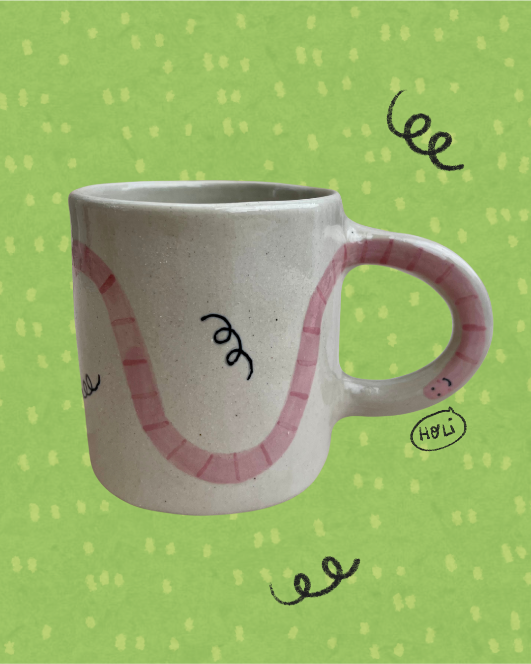 Taza “Feliz Como Lombriz”