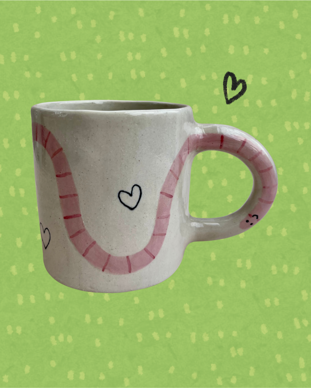Taza “Feliz Como Lombriz”