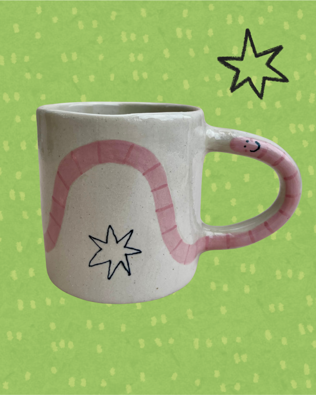 Taza “Feliz Como Lombriz”