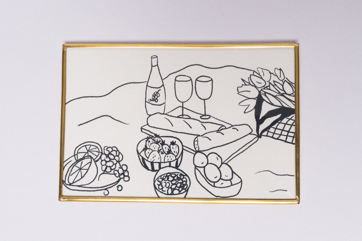 Picnic Picture 10 x 15 cm