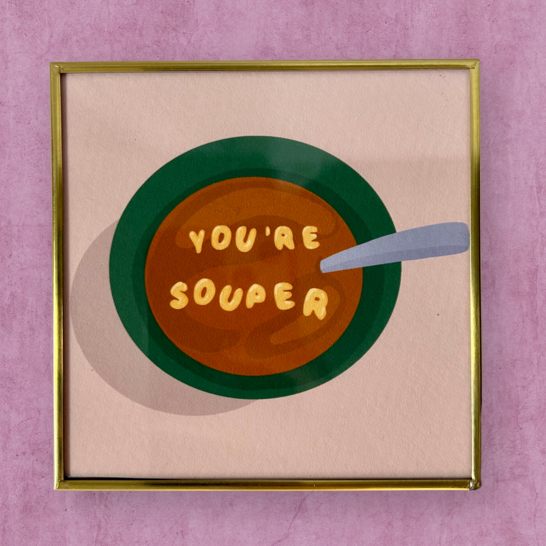 Cuadro Souper 10 x 10 cm