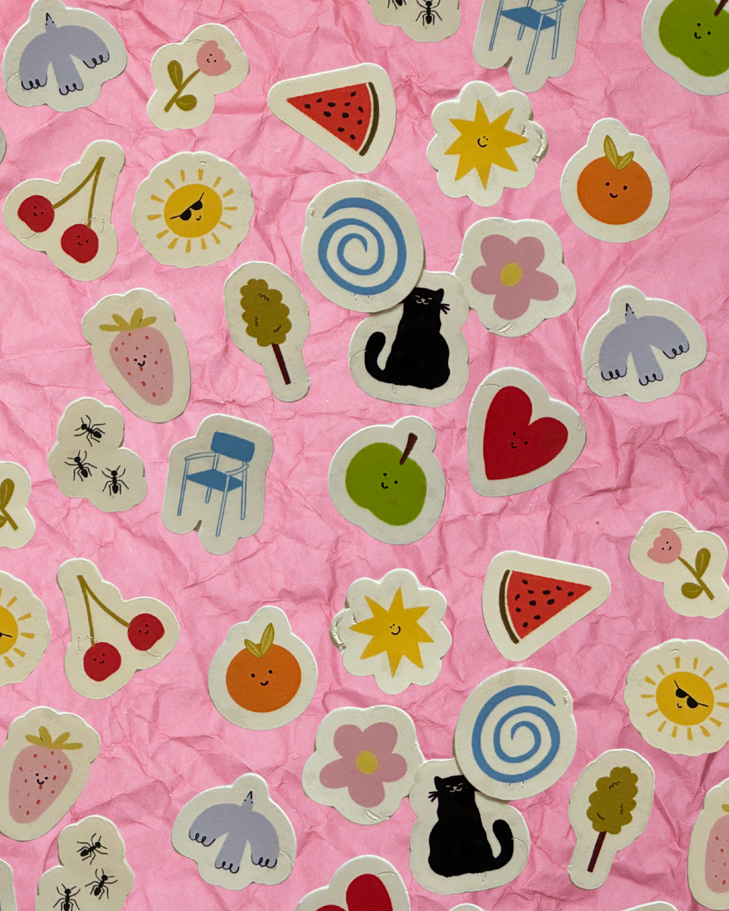 Kit 5 tatuajes temporales random