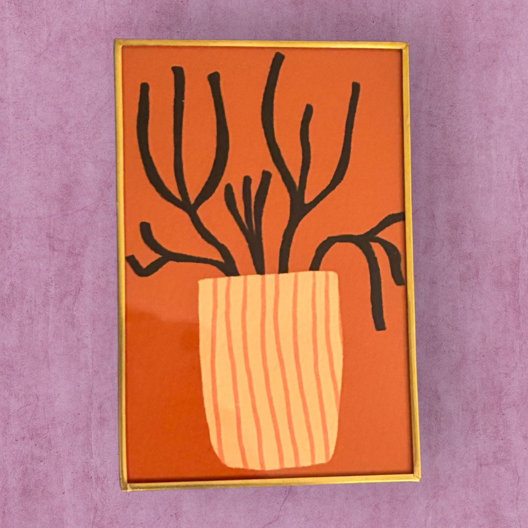Chedron Flowerpot Picture 10x15 cm