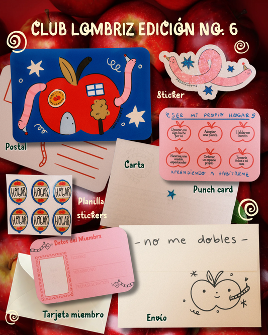 Club Lombriz - Monthly Subscription ⋆˚꩜｡